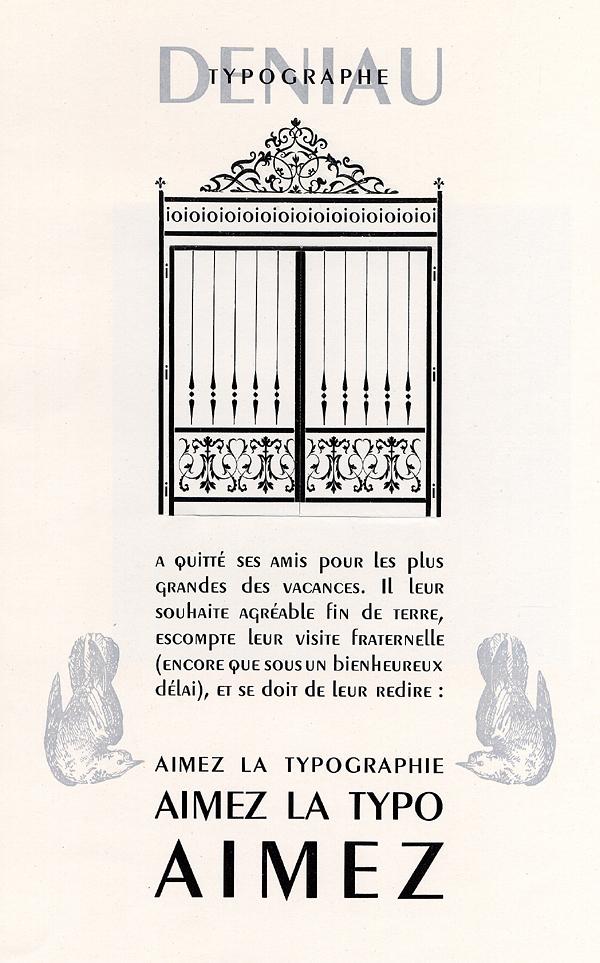 Affiche : Peignot Exemple, Peignot, n°2.